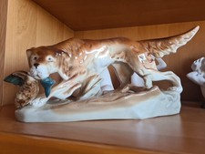 Großer Jagdhund m. Ente