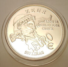 Malta 500 Liras Zeus 2000 Silber PP 1oz Ø39mm Euro Millennium