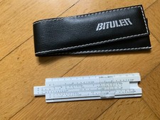 alter Rechenstab Rechenschieber Bituleit DDR Straßenmarkierung System Rietz