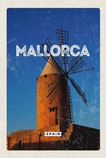 Holzschild 18x12 Mallorca