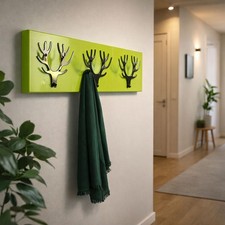 Design Wand Garderobe Hirsch