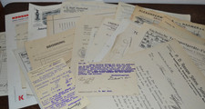 30 x Alte Rechnung Quittung