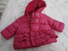 Mantel Baby 60 new born Mayoral neu Mädchen warm Röckchen warm gefüttert Kapuze