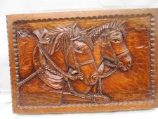 Geschnitzt – Holz Wandbild