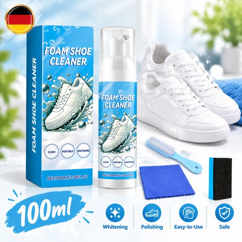 100ml schuhreiniger schaum - 100ml, schuhreiniger-schaum-kit