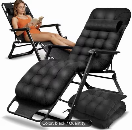 Klappbarer relaxsessel mit - klappbarer,