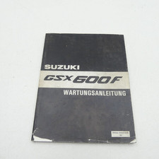 Original Suzuki GSX 600 F Werkstatthandbuch Reparaturanleitung manual C3305