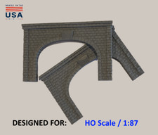 Scale stone double train - stone,