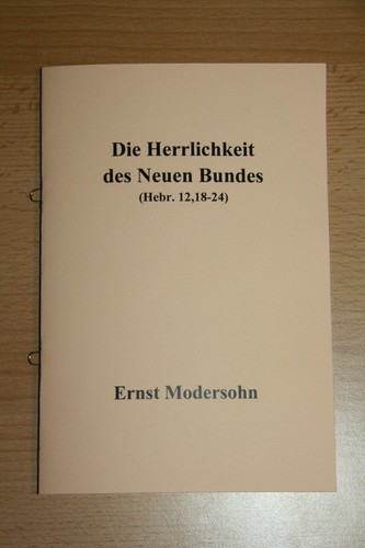 Die herrlichkeit des neuen - des,