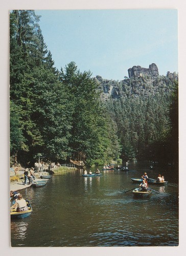 Postkarte sächs schweiz - -, sächs.