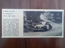 Saab 96, Rally del Sole, Abbildung, 1961