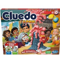 Cluedo Junior 2 seitiges Spielbrett 2 Spiele in einem Detektivspiel