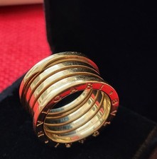 BULGARI BVLGARI Bzero1 Ring 18 Karat Gold  Gelbgold 5-Band Ring Gr. 57