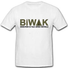Biwak Bundeswehr Zelt Militärische Übungen Aga Ausbildung - T Shirt #4995