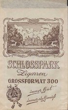 SCHLOSSPARK, Werbung Tüte