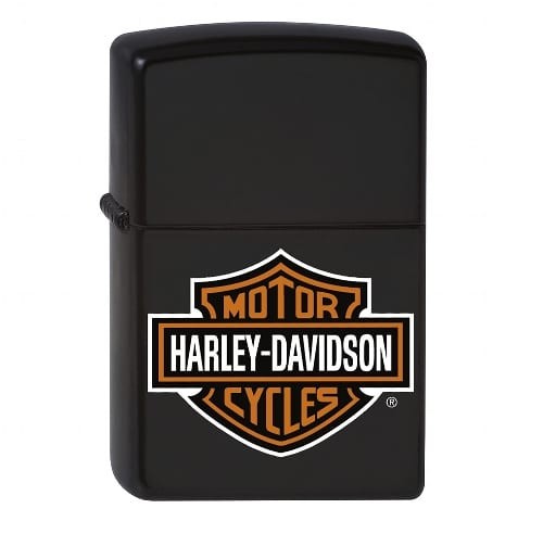 Zippo schwarz matt