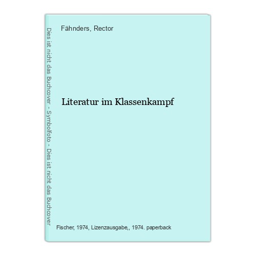 Literatur klassenkampf - literatur, im