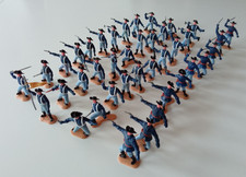 1 Platoon/Zug Nordstaaten Soldaten (40 Mann) Steckfiguren von Timpo Toys