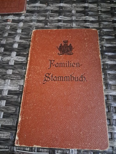 Familien stammbuch alt - familien-stammbuch,,
