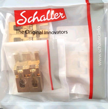 Schaller Tremolo/LockMeister® 6 - Set of 6 Saitenauflagen Saitenreiter Gold
