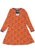 Smafolk Kleid Mädchen Mädchenklied Dress Gr. EU 110/116 Baumwolle Or... #mukthwl