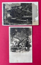 2 x Militär Foto AK 1. WK