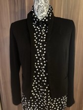 ⭐ Gwynedds Blazer für Damen Gr. 34, XS Black fliessender Stoff NEU⭐