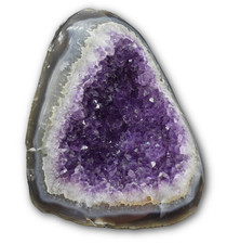 AMETHYST GEODE DRUSE +NATUR+