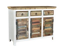 Sideboard Perth 3türig weiß