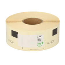 12x Etikettenrolle kompatibel Brother DK-11201 haftend 29x90mm (8719425170206)