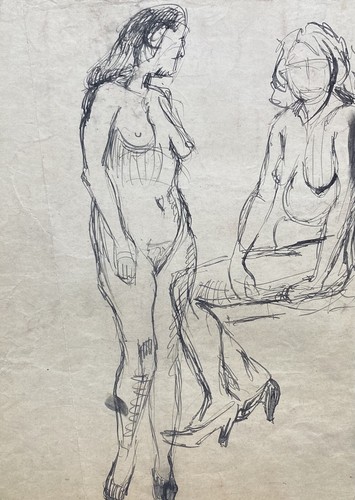 Figuren weiblich akte sitzend - weiblich,