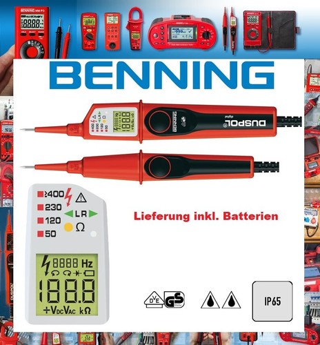Benning durchgangsprüfer - benning,