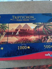 Puzzle 2000 Teile aus 2 x 500 und 1 x 1000 Teilen Triptychon Pyramiden