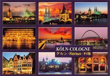 Postkarte Köln, Dom &