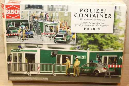Busch 1058 polizei container - 1058,