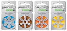 PowerOne Hearing Aid Batteries