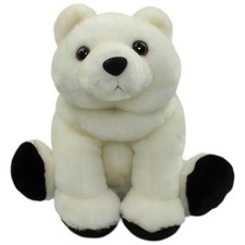 Eisbär mit schwarzen Pfoten Kuscheltier 20cm Gebraucht Eisbär