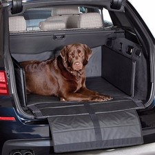 Kleinmetall FLEXPROTECTBOX robuste Kofferraum-HundeBox mit Stoßstangenschutz XXL