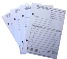 RECHNUNGSBLOCK Quittung