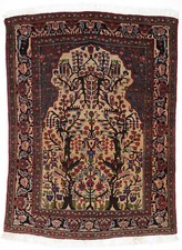 Mobarakeh Teppich Orient Perser Rug Isfahan Schurwolle Alt Antik Handwerkskunst