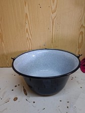 Emaille Gulaschkessel Henkelkessel Outdoor Kochtopf