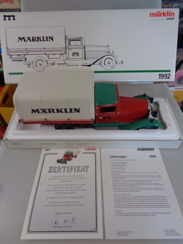 Märklin lieferwagen 1992 - märklin,