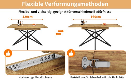 Sonnenh esstisch 120 x - sonnenh,