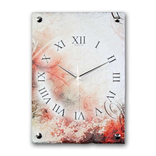 Ornament design funk wanduhr - ornament,