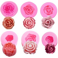 Silikon-Formen-Set, Blume