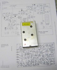 SIEMENS Stereodecoder RZ 5210  für Röhrenradio