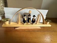 (RB)5025-3257, alter Schwibbogen mit Kurrende original Erzgebirge, Deko