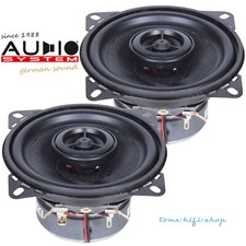 Audio System MXC-100 EVO 10cm 2-Wege Lautsprecher Set 200 Watt Auto Boxen 100mm