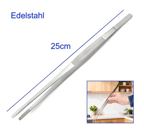 25cm lange edelstahl metall - 25cm,