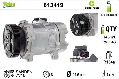 Kompressor klimaanlage valeo - kompressor,